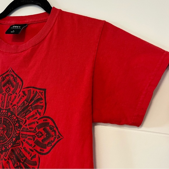Obey | Mandala Graphic Tee Shirt - Picture 3 of 14